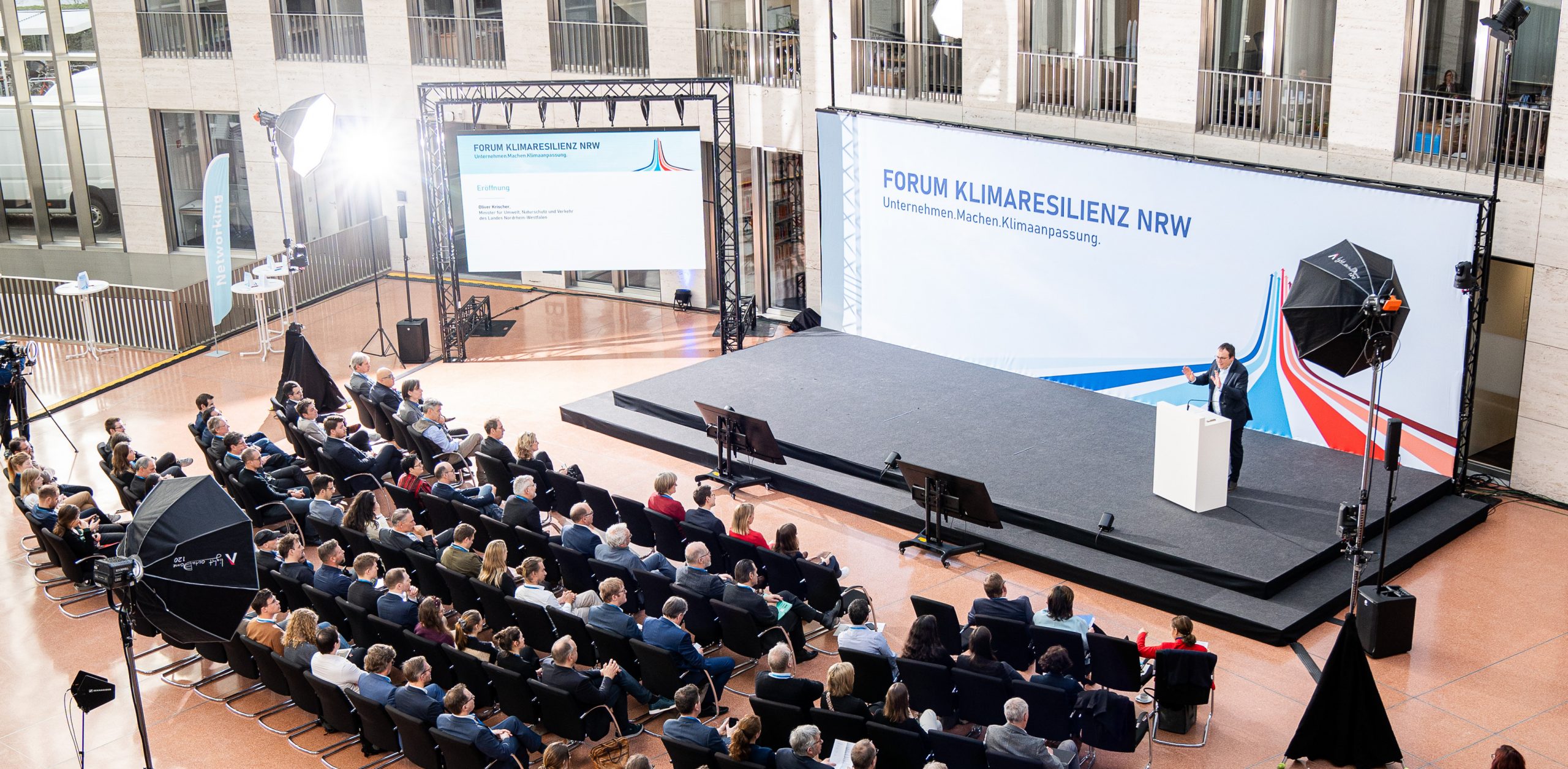 Forum Klimaresilienz NRW 2023 am 27.03.2023 in Düsseldorf. Foto: Udo Geisler
