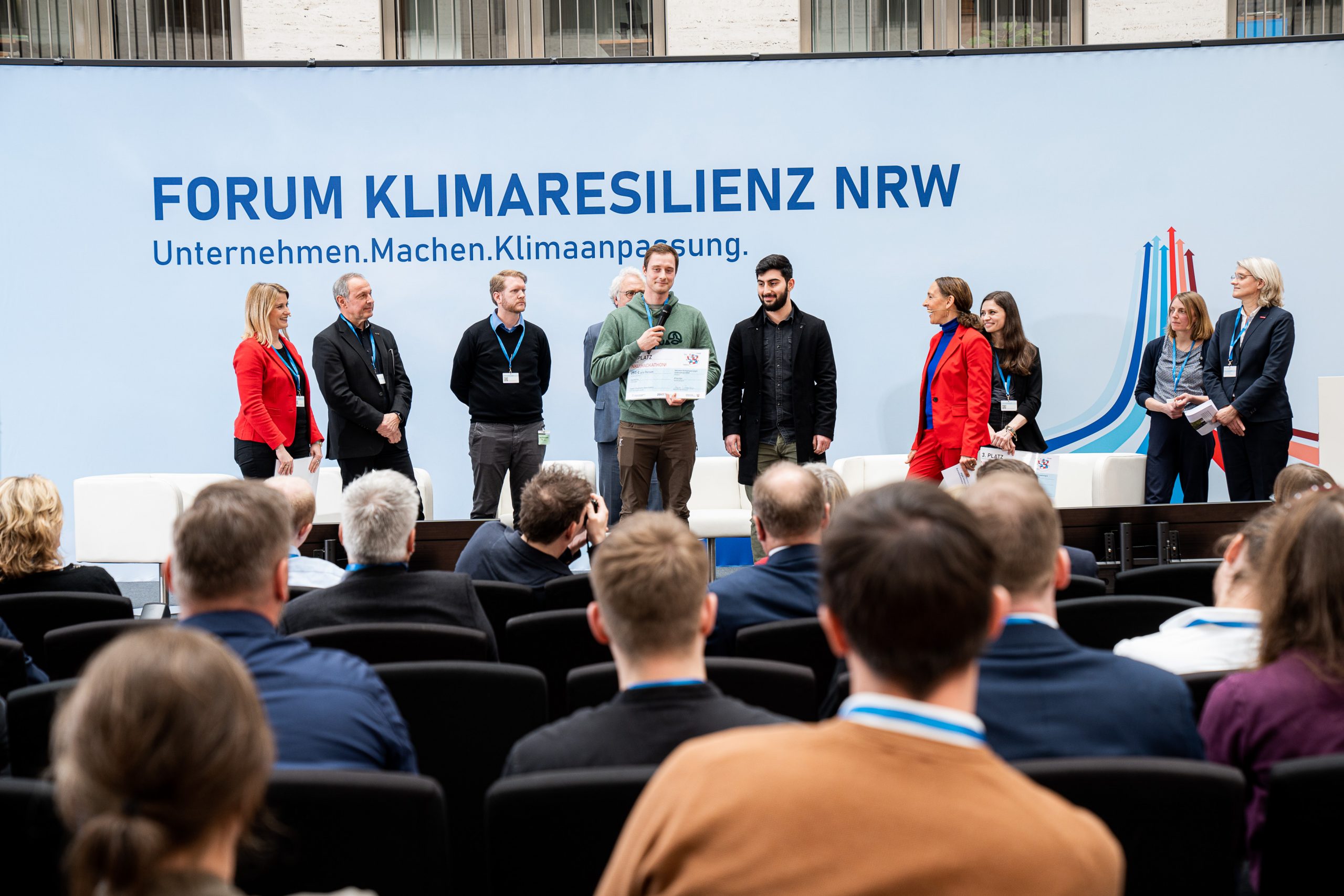 Forum Klimaresilienz NRW 2023 Hackathon Preisverleihung