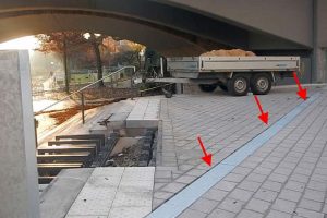 Hochwasser in Rheine an der Ems