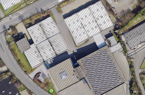 Gebäudebegrünung und Baumbepflanzung bei Orthopädie Kall in Remscheid