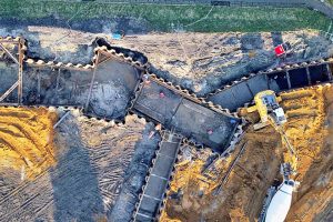 Umgang mit urbanen Sturzfluten am Knoten Scharnhorst