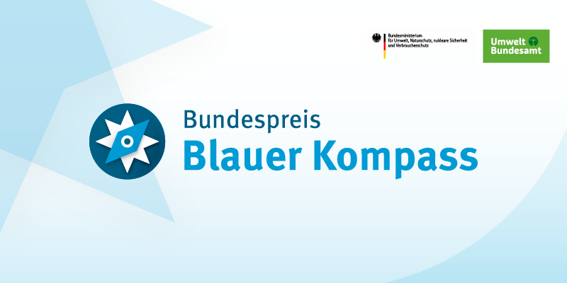 Bundespreis „Blauer Kompass“: 20 Projekte zur Klimaanpassung nominiert