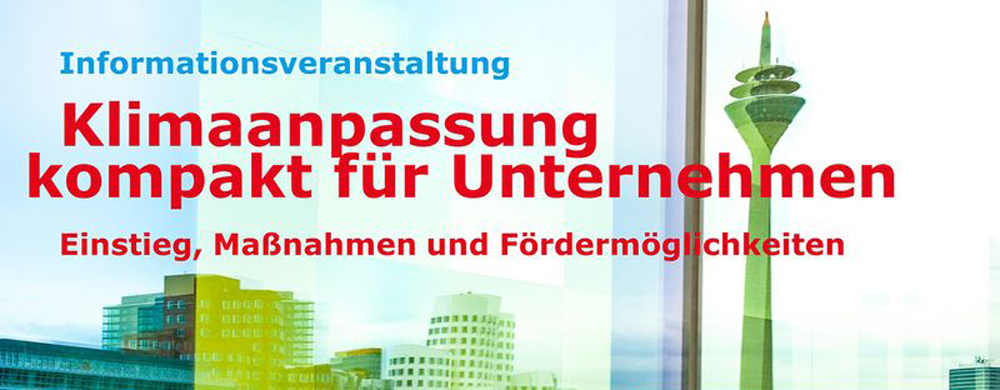 Klimaanpassung kompakt für Unternehmen