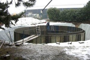 Regenwassermanagement im Gartencenter Schley in Bochum